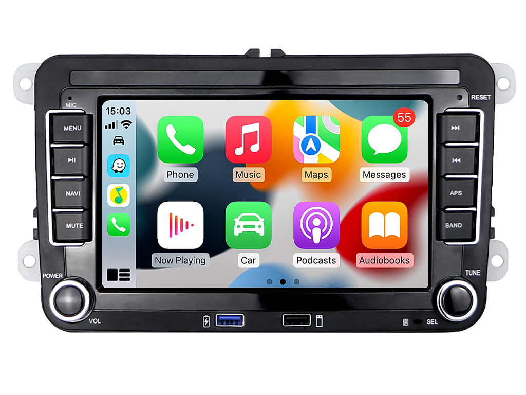 Autorádio s Android Auto a CarPlay