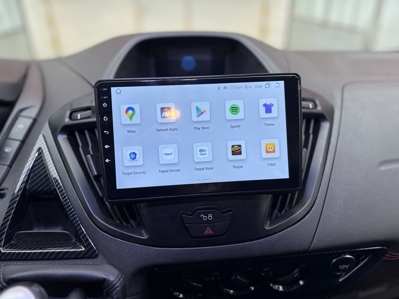 Autorádio Ford Transit Custom