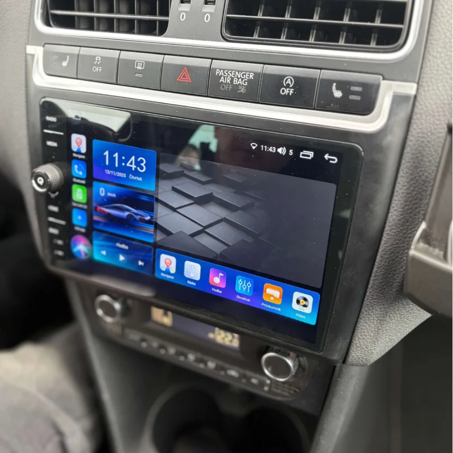 Montáž autorádia do VW Polo 6