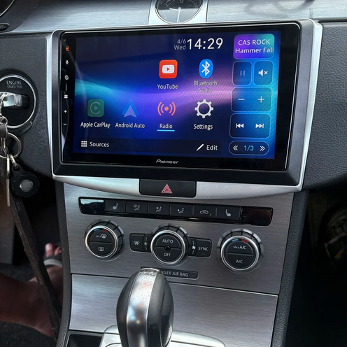 Podívejte se na reálně nainstalované autorádio do Volkswagen Passat B6