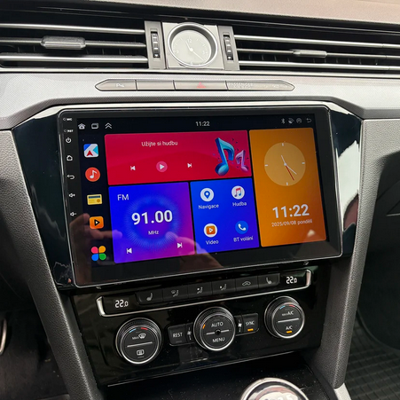 Nově nainstalované autorádio